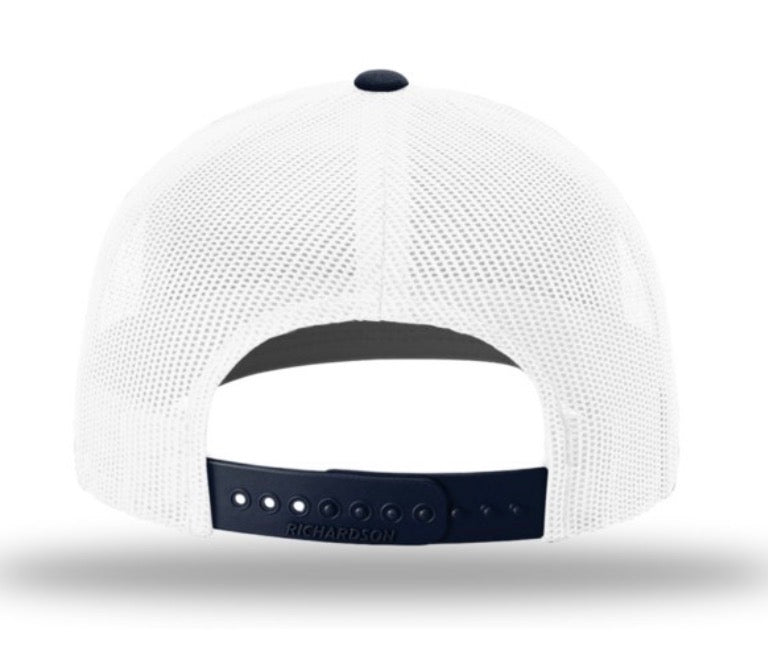 Old NE Trucker (white/navy)
