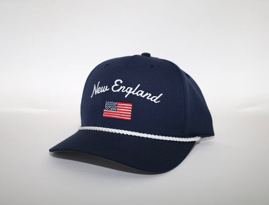 New England USA (navy/white)