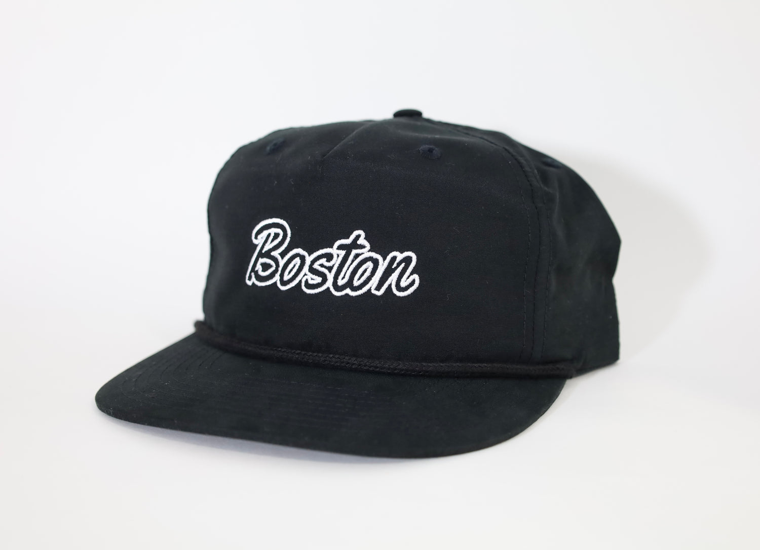 Logo Embroidered Flat Brim Hat – Royal Blood